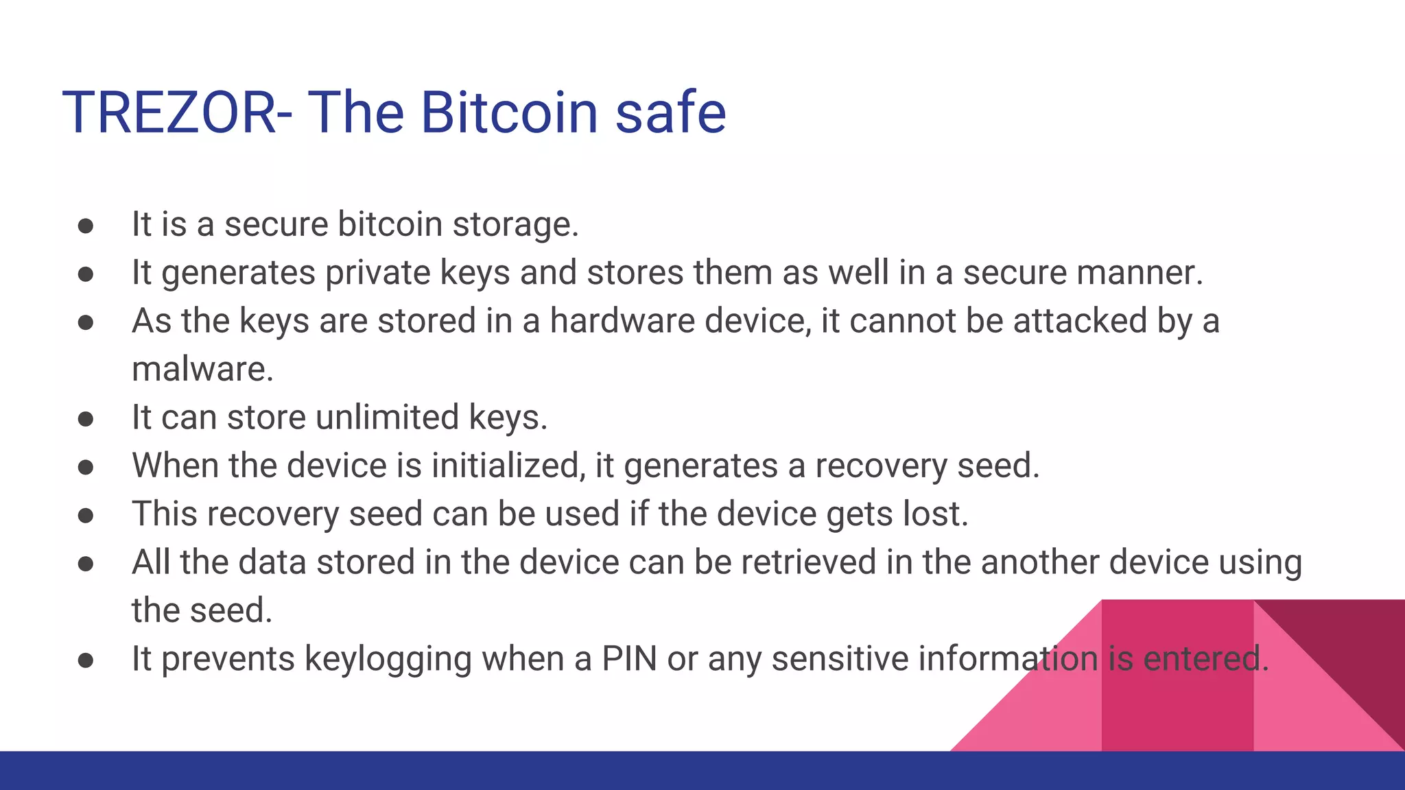 Tmc mastering bitcoins ppt | PDF