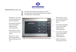 Roller Team Zefiro 675 | TMC Motorhomes | PDF