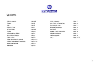 Roller Team Zefiro 690 | TMC Motorhomes | PDF