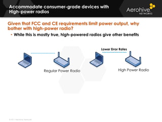 Increased CostSecurity, Manageability & Mobility 6Enterprise Wi-Fi Networking Evolution