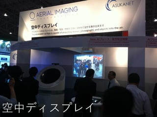 空中ディスプレイ
 