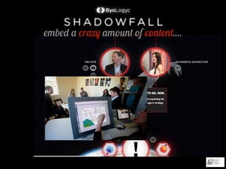 embed a crazy amount of content....
 