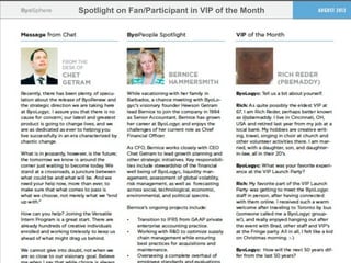 Spotlight on Fan/Participant in VIP of the Month
 