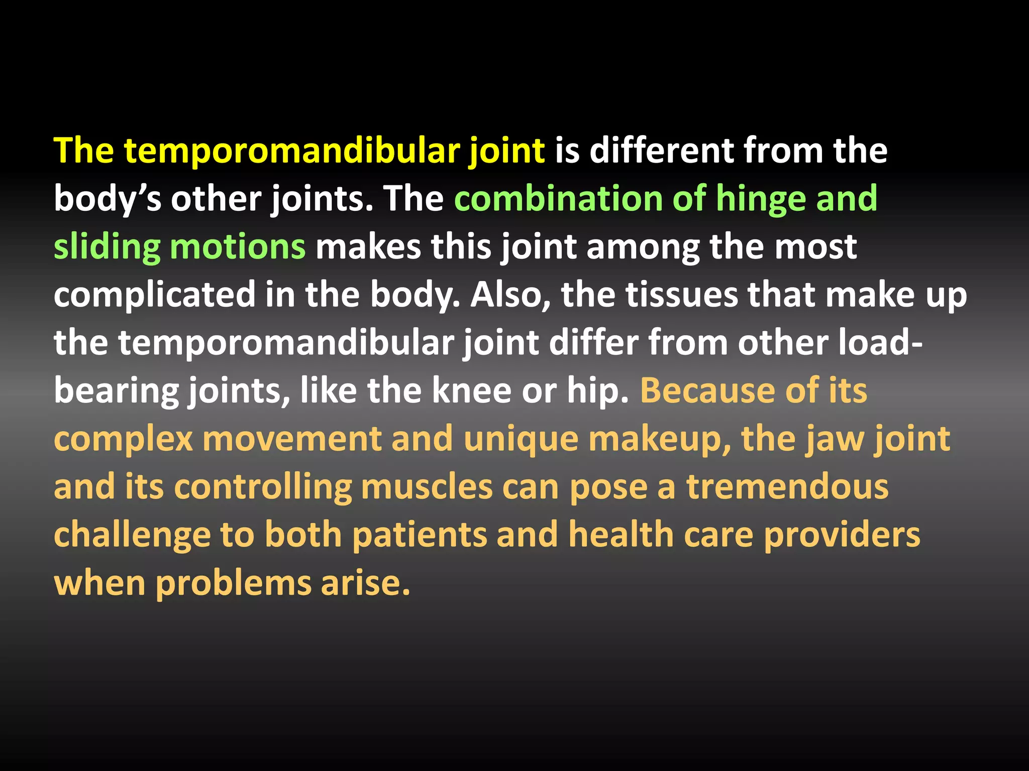 TMD's and occlusal splint therapy | PDF