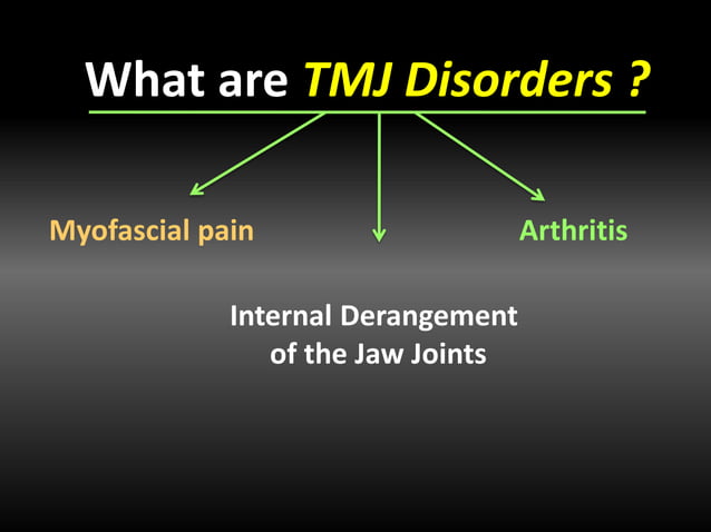 TMD's and occlusal splint therapy | PDF | Bone and Joint Conditions ...