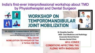 TMDs Assesment and management og TMJ disorders, TMJ mobilization | PPTX