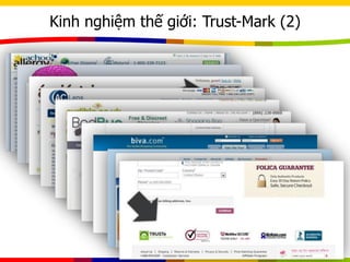 Kinh nghiệm thế giới: Trust-Mark (2)
 