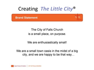 Creating  The Little City?