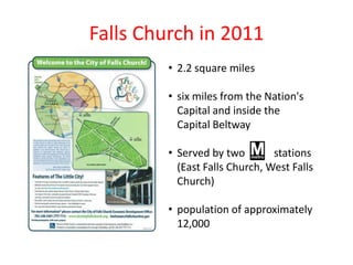 Falls Church in 20112.2 square miles
