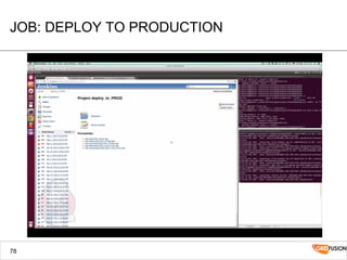 JOB: DEPLOY TO PRODUCTION
78
 