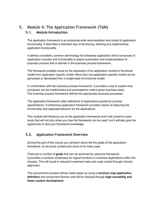 TM Forum Frameworx Overview Course | PDF