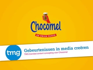 Live Pitch Branded Content Event 2013: Chocomel case.