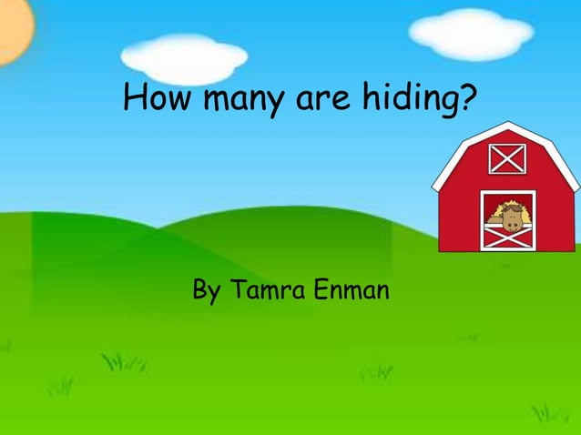 Math lesson pigs hiding | PPTX