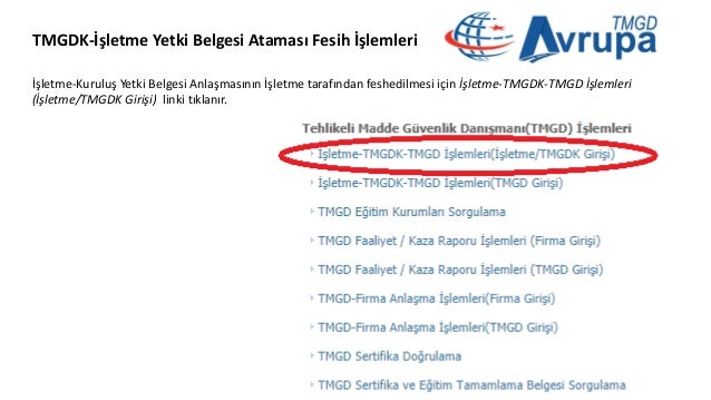 Isletme Tmgd Tmgdk Islemleri Rehberi