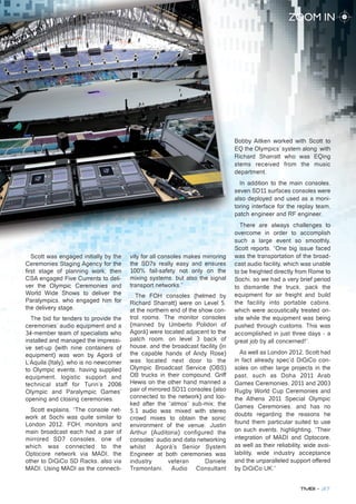 Tmi Magazine Broadcast International. Tm Broadcast Magazine | PDF