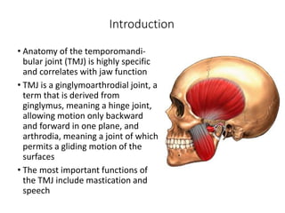 Tmj Function Surgical Anatomy of Temporomandibular Joint | PPTX