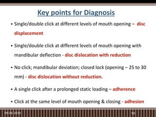 Tmj Deviation Deflection TMJ and Its Applied Aspects in Prosthodontics | PPTX