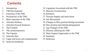 Tmj Index.pdf TMJ Surg.Anat.&.Fn - Final.pdf. Dr. Sanjab | PDF