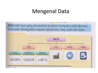 Mengenal Data
 