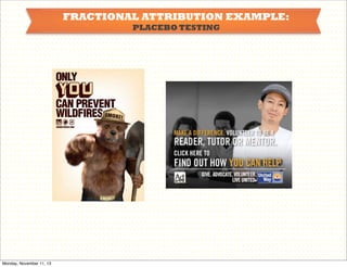 FRACTIONAL ATTRIBUTION EXAMPLE:
PLACEBO TESTING

Monday, November 11, 13

 