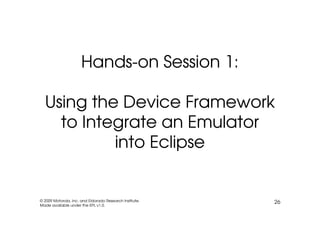 EclipseCon 2009: TmL Tutorial