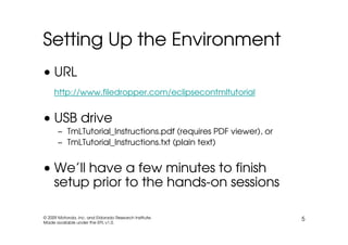 EclipseCon 2009: TmL Tutorial