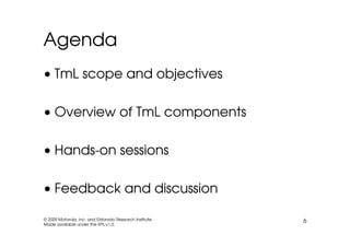 EclipseCon 2009: TmL Tutorial