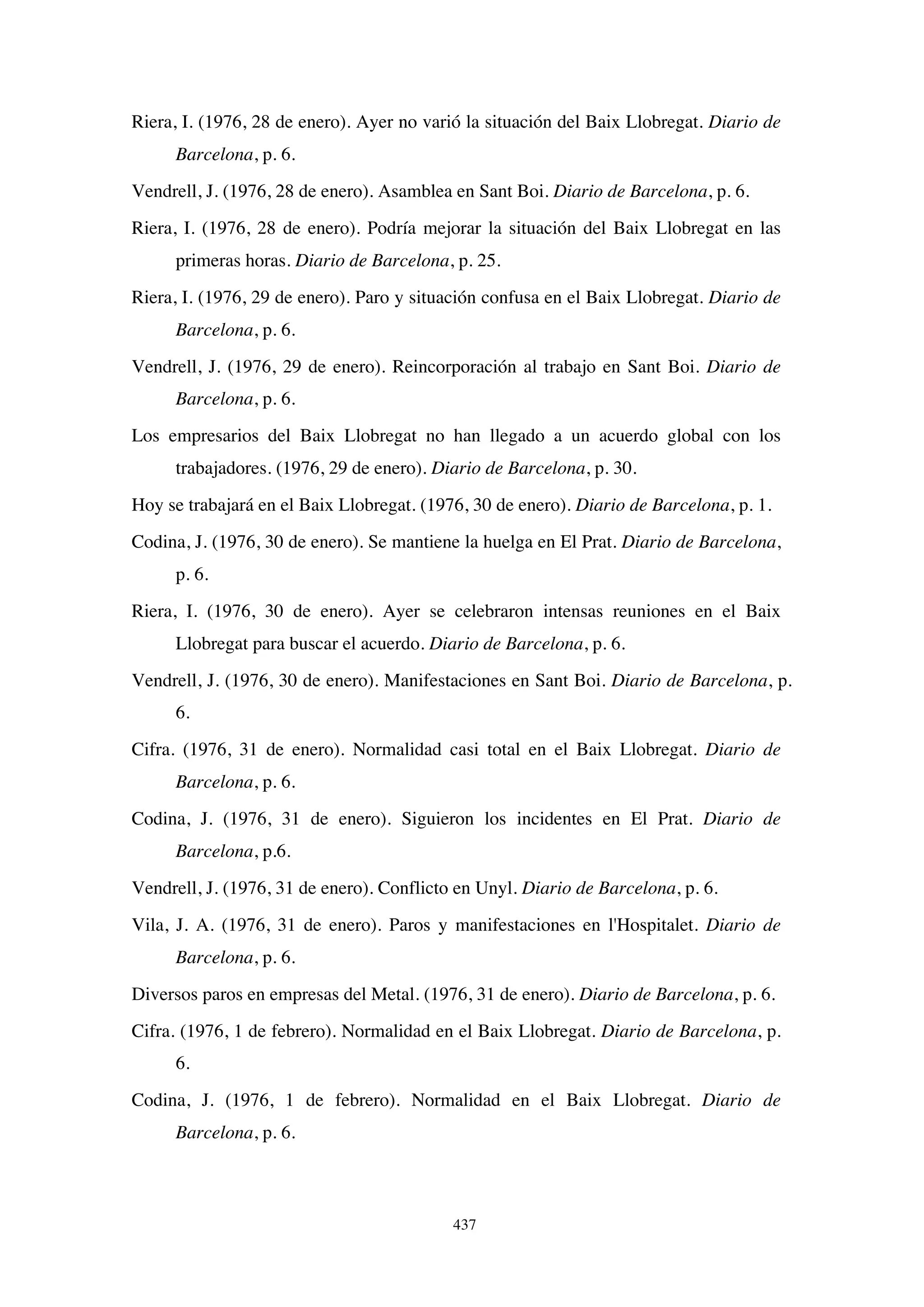 El papel de la prensa en la huelga de Laforsa