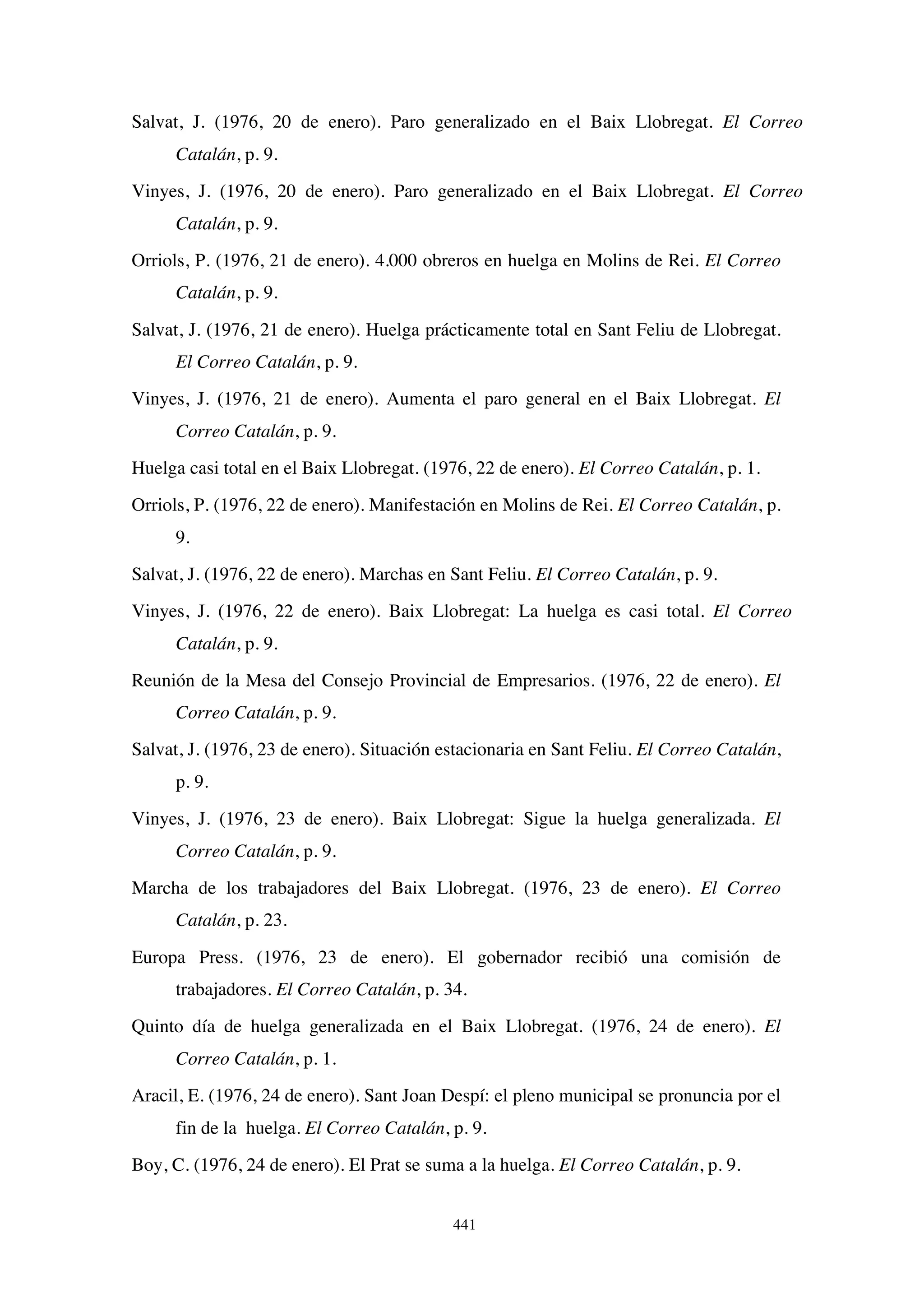 El papel de la prensa en la huelga de Laforsa