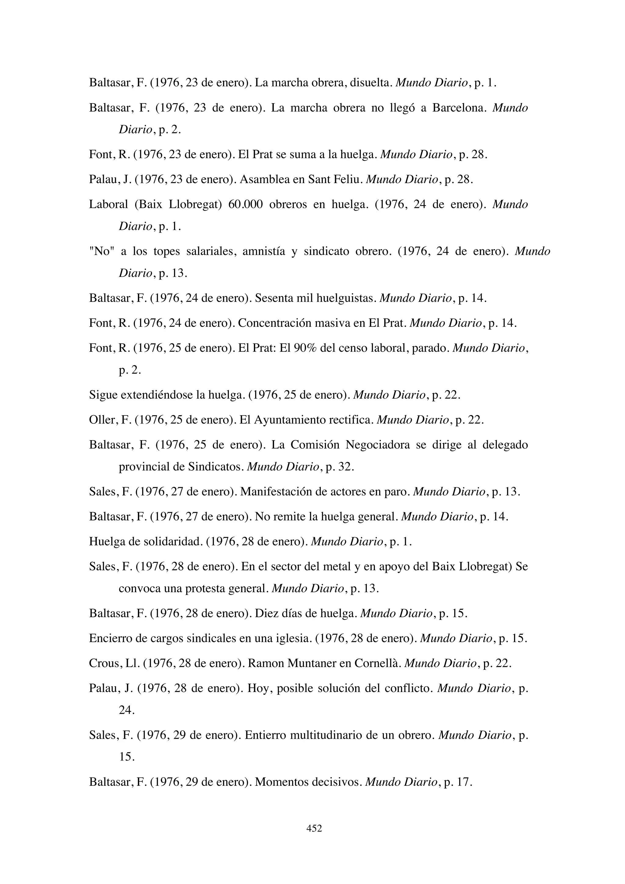El papel de la prensa en la huelga de Laforsa