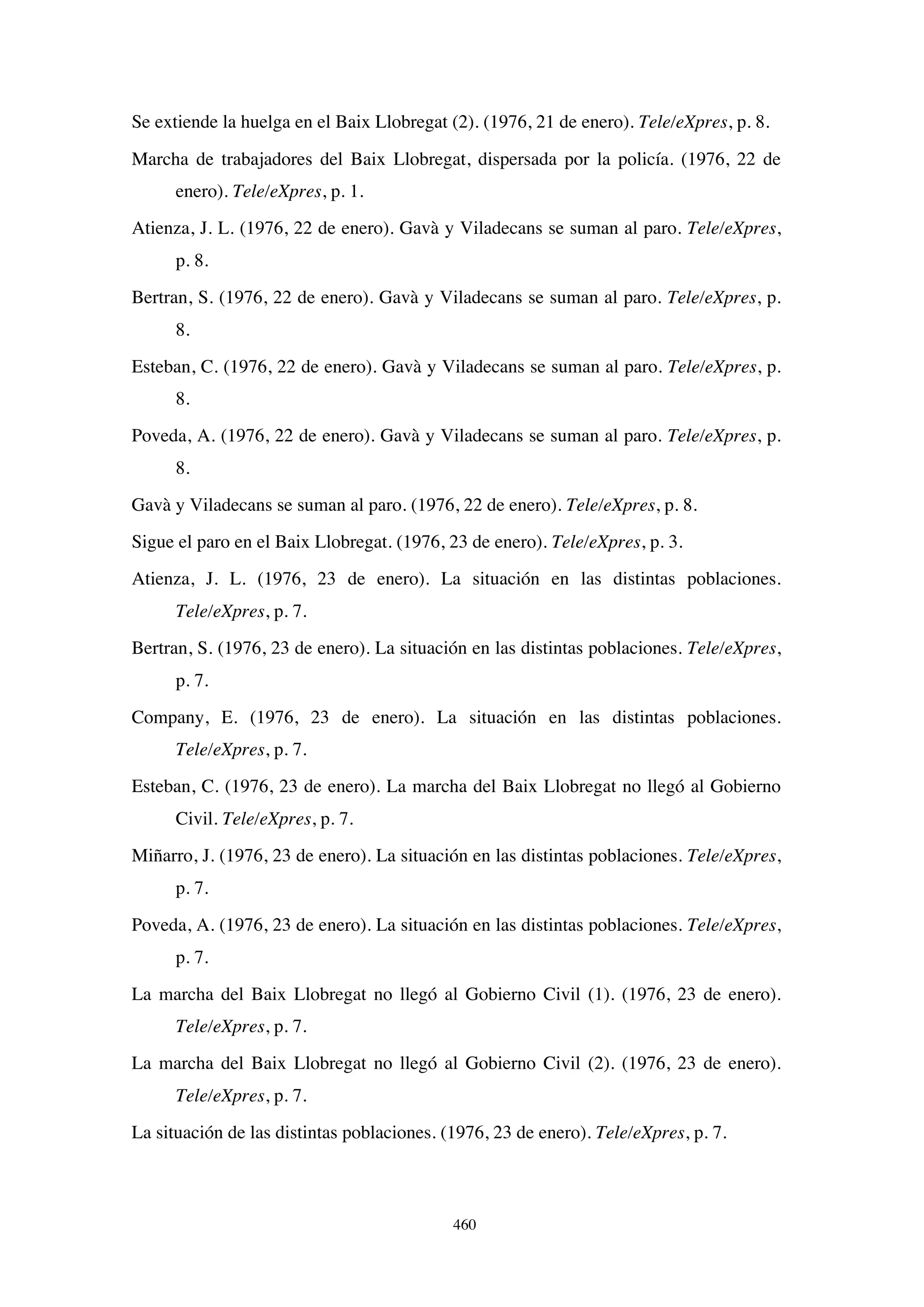 El papel de la prensa en la huelga de Laforsa