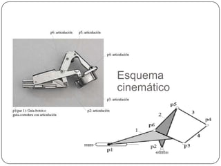 Esquema
cinemático
 