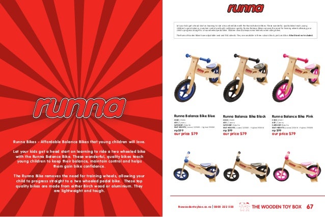 runna mini balance bike