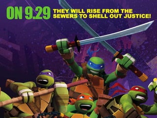 THEY WILL RISE FROM THE
SEWERS TO SHELL OUT JUSTICE!ON9.29