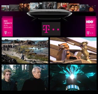 T-Mobile prezentace - grafika TV