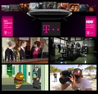 T-Mobile prezentace - grafika TV