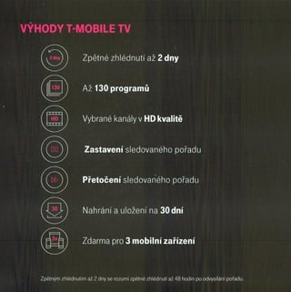 Prezentace T-Mobile TV
