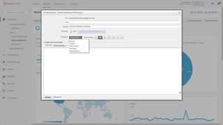 Links für Dashboards & Custom Reports
• GA Solutions Gallery http://bit.ly/1gKqDBV
• GA Solutions Gallery – Dashboards: ht...