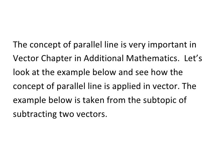 Why are parallel lines important?