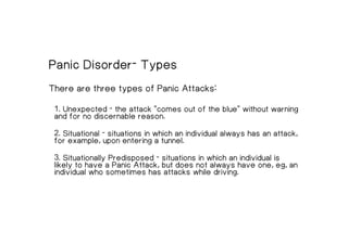 Panic Disorder Examples anxiety disorder, steps to recover from critical anxiety | PPT