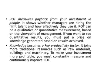 Rot Framework Talent management | PPTX