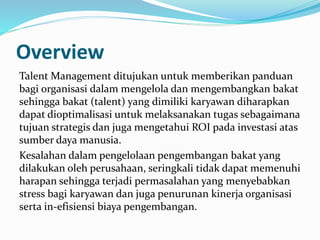 Talent Management to provide HCM