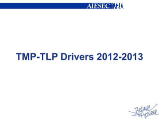 TMP-TLP Drivers 2012-2013
 