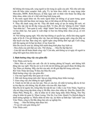 thể không tôn trọng anh, song người ta tôn trọng áo quần của anh. Nếu như anh mặc 
toàn đồ hiệu (như complet Anh, giầy Ý), lại kèm theo chiếc xe sang trọng (như 
Mercedes, BMW, Rolls-Royce), sẽ thấy ngay anh và nhân viên thuộc hai đẳng cấp 
khác nhau, nhân viên sẽ vì thế sinh lòng kính trọng anh. 
8. Ra nước ngoài khảo sát. Ra nước ngoài khảo sát không có gì quan trọng, quan 
trọng là tầm mắt bạn được mở mang, bạn có thể dùng nó để bàn chuyện gái. 
9. Thay đổi danh xưng cán bộ. Thay đổi danh xưng sẽ tạo ấn tượng đổi mới, nó 
cũng như sắp xếp lại đồ đạc trong gia đình. Ví như, đổi tên "phòng tổ chức" thành 
"ban nhân lực", "ban quản lý xuất - nhập" thành "ban lưu thông". Còn phòng tổ chức 
và ban nhân lực, ban quản lý xuất nhập và ban lưu thông khác nhau cái gì, có trời 
mới biết. 
10. Nói không ngưng nghỉ. Nếu như bạn không có quyền lực, nhiều khả năng người 
nghe sẽ bỏ đi. Còn giờ không như vậy, bạn nói không ngưng nghỉ, càng cho thấy sự 
tâm huyết của bạn. Bạn càng nói, người nghe càng không dám ngủ gật. Cuối cùng, 
mỗi lần ngưng nói là bạn lại được vỗ tay hoan hô. 
Hứa Du xem đi xem lại, không biết mình đang kính phục hay kinh sợ. 
- Hoa chiêu của anh thật cao siêu. Thế nhưng… - Hứa Du lắp bắp hỏi: 
- Làm thế nào để hoàn thành công việc? Còn nữa, anh không sợ có ngày rồi người ta 
cũng biết ngón hoa chiêu kia sao? 
2. Định hướng công việc của giám đốc 
Viên Thiệu cười ha hả: 
- Nhóc Hứa ơi, trách nào anh vẫn chỉ là trưởng phòng kế hoạch, anh không biết 
động não suy nghĩ. Nếu ba cái vụ lẻ tẻ đó mà tôi không giải quyết được thì đáng cho 
Tào Tháo coi thường. Mấy câu hỏi của anh, tôi đã giải đáp hết trong cuốn này. 
Rồi Viên Thiệu lật trang 78 đưa cho Hứa Du xem: 
Định hướng công việc của giám đốc: 
1. Cho mọi người thấy tầm quan sát vĩ mô. 
2. Mãi mãi thong dong (nên nhớ: làm gì cũng không được khẩn trương). 
3. Giao công việc cho những kẻ ngốc nghếch. 
4. Tránh trả lời bất cứ câu hỏi nào. Nếu có câu hỏi, tốt nhất là hướng dẫn kẻ đi hỏi 
tự tìm đáp án; nếu không, hãy để nhân viên trao đổi, thảo luận! 
Hứa Du từ từ ngước lên, trông thấy bộ mặt đỏ rực vì đắc ý của Viên Thiệu. Người ta 
vẫn nói rằng trong tập đoàn công ty Hà Bắc chen chúc nhân tài. Hứa Du, Quách Đồ, 
Thẩm Phối, Phùng Kỉ… đều là nhân tài tổ chức hạng nhất; Điền Phông, Thư Thụ 
cũng là nhân tài quản lý; Nhan Lương, Văn Sú, Cao Lãm. Quách Vu Quỳnh đáng là 
danh tướng nghiệp vụ. Nhiều nhân tài như vậy, lại thêm sự lãnh đạo "anh minh" của 
Viên Thiệu, công ty Hà Bắc đáng làm nên sự nghiệp lớn. 
- Song… - Hứa Du không nhịn được hỏi: 
- Vì sao tôi cảm giác không ổn? 
Viên Thiệu cười: 
 