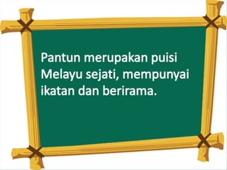 Pantun Tingkatan 1
