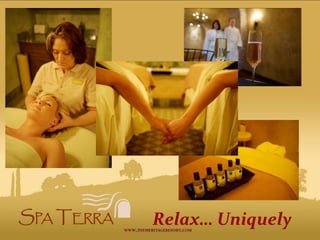 Relax… Uniquely 