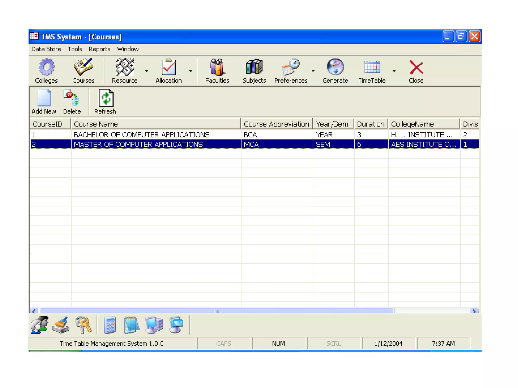 Automated School Time Table Generator