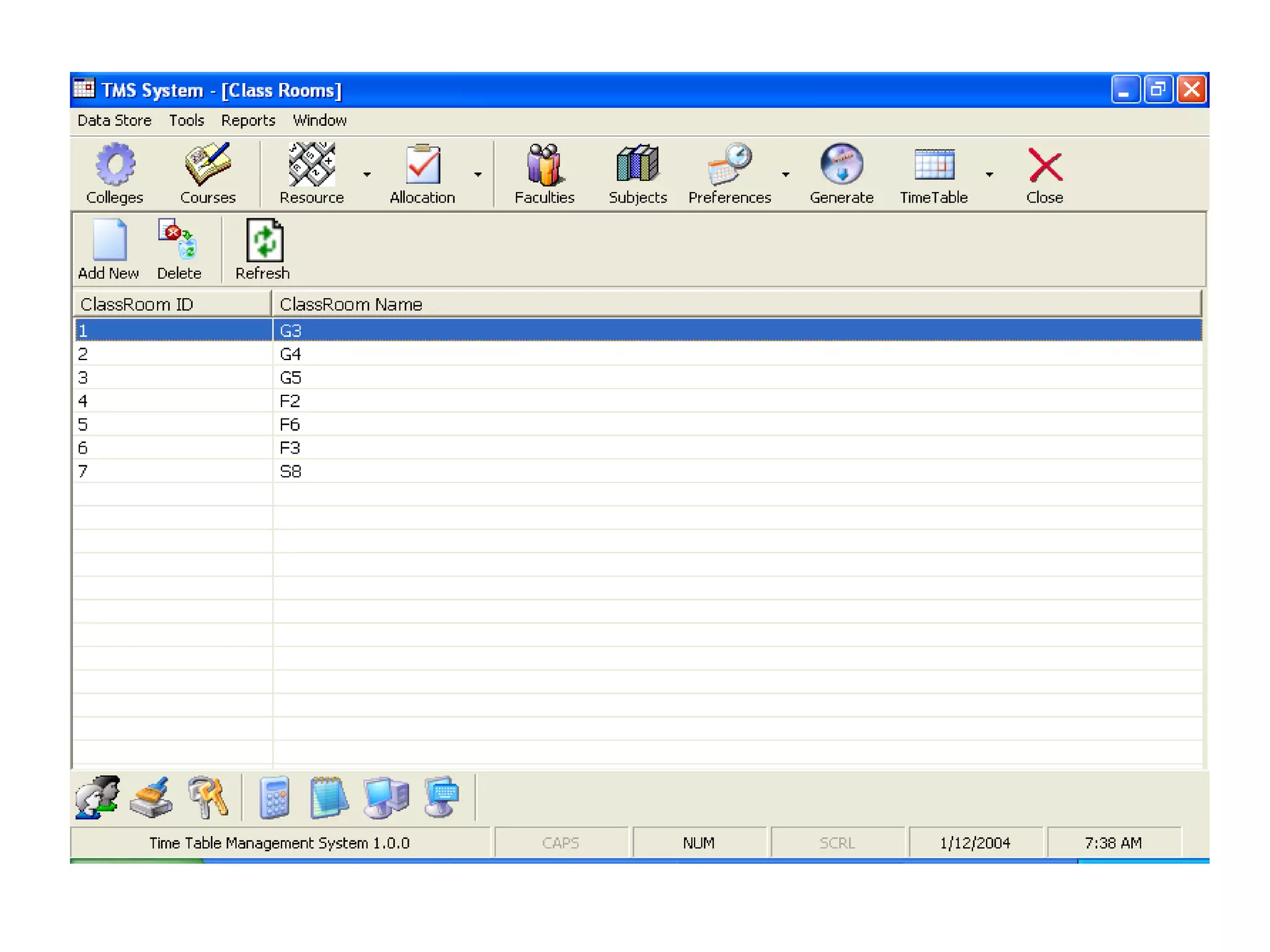 Automated School Time Table Generator