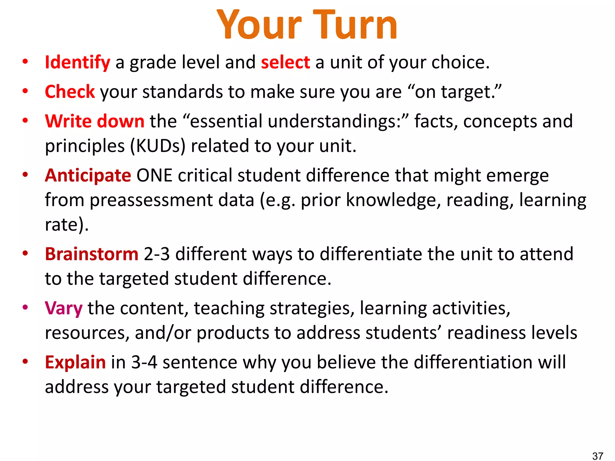 Differentiation | PPTX