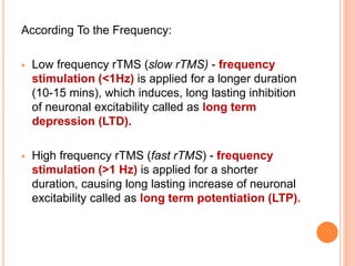 Transcranial Magnetic Stimulation- TMS | PPTX